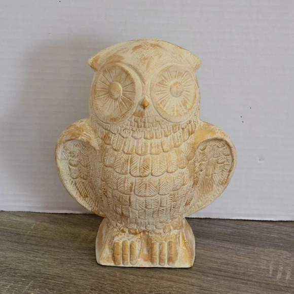 Vtg Syroco Owl Statue - Picture 1 of 7